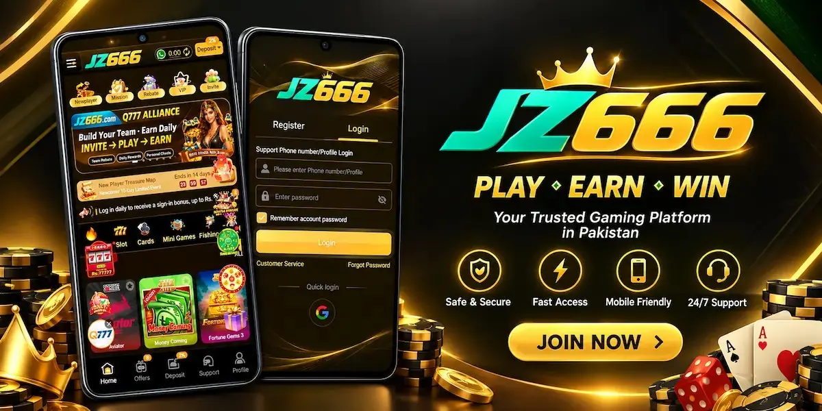 JZ666 Game Download | New Best Earning App in Pakistan 2026